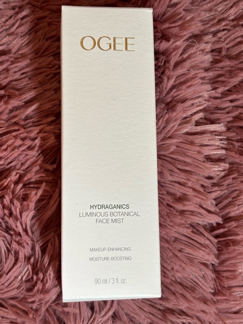 OGEE Hydraganics Luminous Botanical Face Mist - White